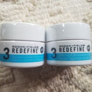 Rodan and Fields Redefine AM/PM Cream Duo 0.5oz ea
